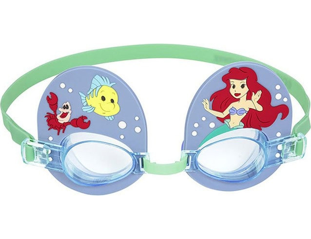 Occhiali occhialini piscina mare nuoto bimba anti UV Principesse Ariel Bestway