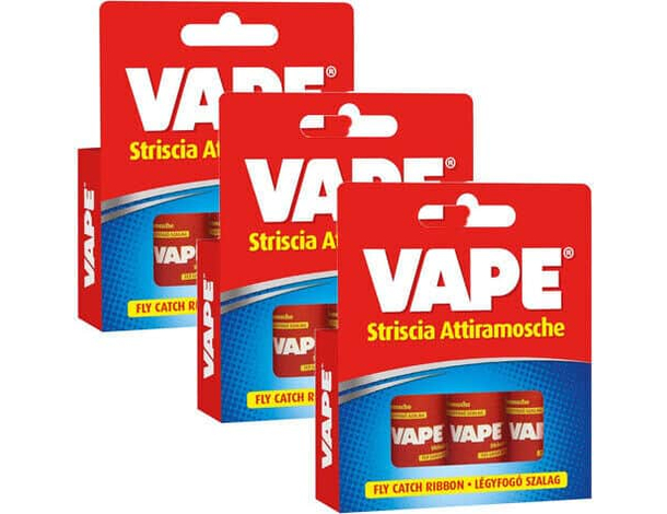 12 Trappole Mosca Striscia Attira Mosche Trappola Naturale Senza Insetticida