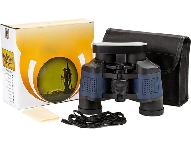 Binocolo visione notturna 60X60 3000M Caccia Camping militare montagna borsa