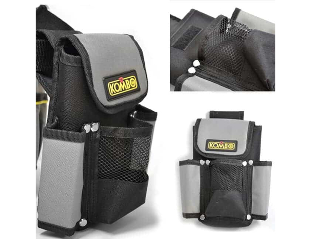 Borsa cintura porta utensili attrezzi marsupio 3 tasche elettricista muratore