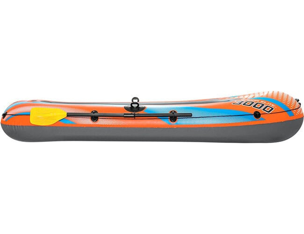 Canotto gommone mare Kondor 3000 con remi e pompa Bestway gonfiabile 246x122m...