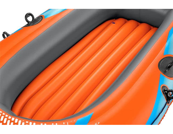 Canotto gonfiabile Kondor 2000 Elite gommone con remi pompa Bestway 196x106cm...