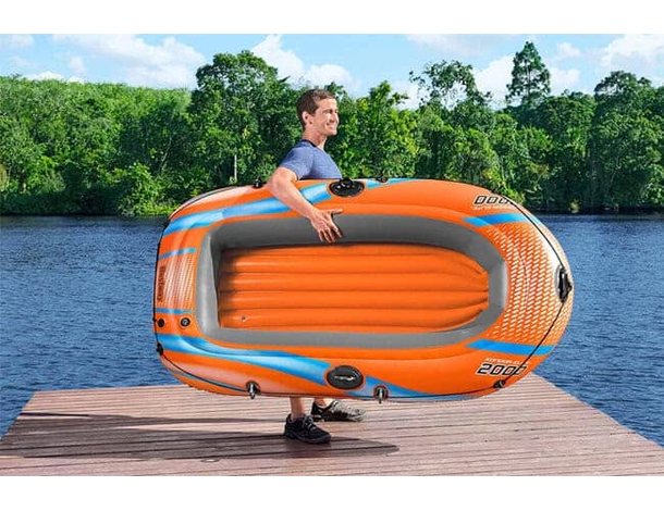 Canotto gonfiabile Kondor 2000 gommone Bestway 196x106cm 120Kg 61139 mare 8