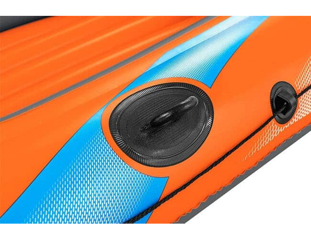 Canotto gonfiabile Kondor 2000 Elite gommone con remi pompa Bestway 196x106cm...