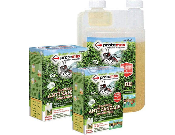 Insetticida Anti Zanzare Concentrato Anti Mosca Zecca Pulce 100ml per 150mq...