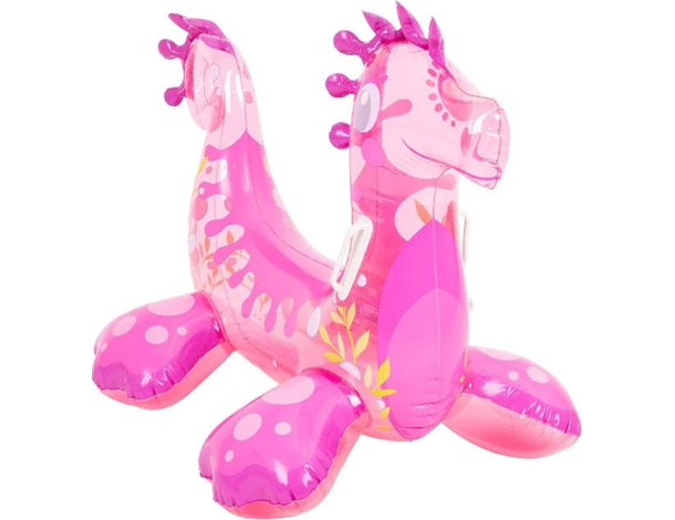 Cavalluccio Gonfiabile e Cavalcabile 2 manici 119x78 cm Per Bambini Sunclub