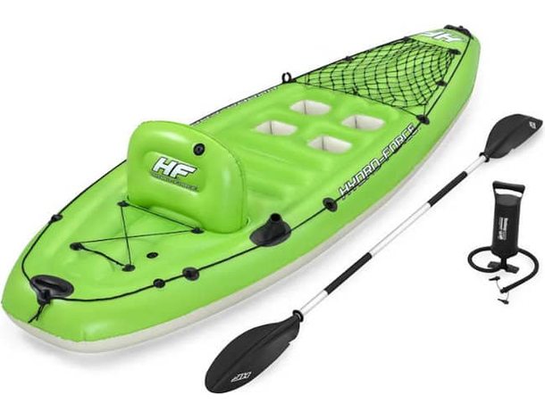 Canoa gonfiabile Bestway Hydroforce x1 Kayak da pesca 285x92 cm 65097 150kg