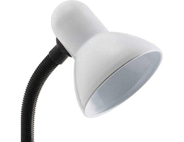 Lampada da tavolo scrivania in metallo E27 braccio pieghevole colori...