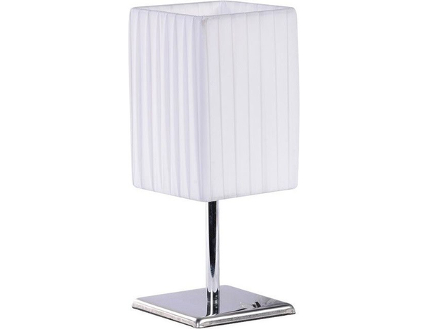 Lampada abatjour da tavolo con paralume tessuto comodino scrivania E27 40W