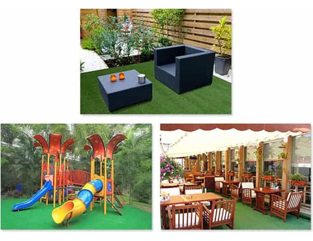 Prato sintetico 10 mm manto erboso erba finta giardino tappeto esterno 2x25...