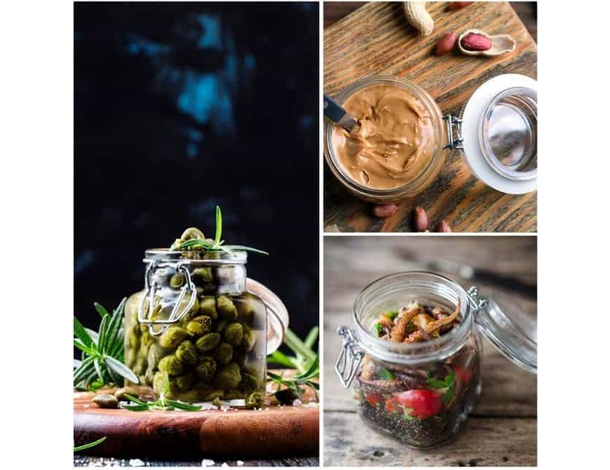 24 Barattoli in vetro per conserve vasetti 90ml con chiusura ermetica...