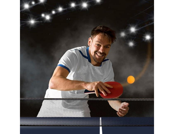 Set Ping pong tennis da tavolocon racchette + 2 palline gioco portatile borsa...