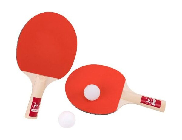 Set Ping pong tennis da tavolocon racchette + 2 palline gioco portatile borsa...