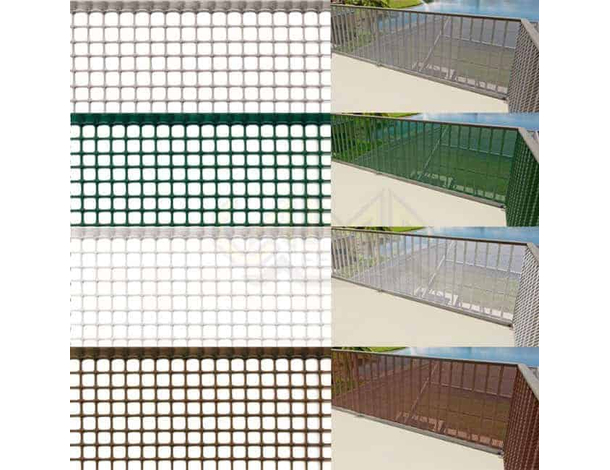 Rete in Plastica balcone recinzione ringhiera cancello protezione privacy...