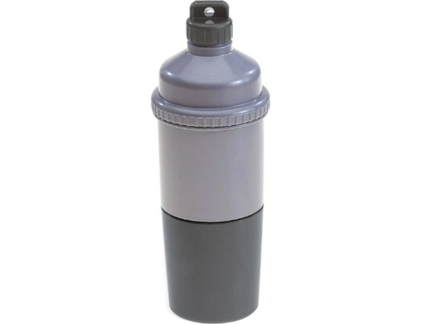 Bottiglia Borraccia in plastica 750ml con bicchiere senza BPA palestra sport