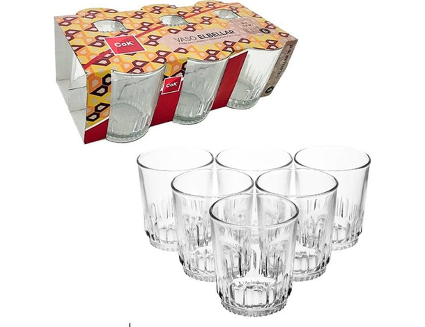 Set 12 Bicchieri da amaro liquore 160ml bicchiere da tavola in vetro trasparente