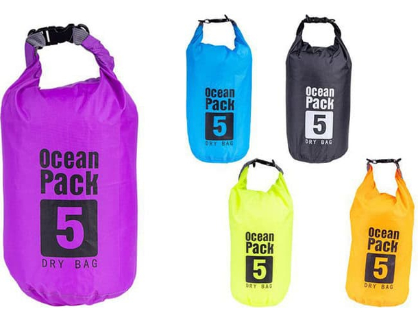 Borsa Zaino Impermeabile tracolla Dry Bag Mare Sacca Waterproof Barca...