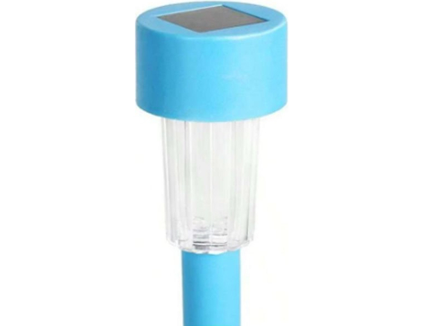 Lampioncino solare led lampada 4pz da esterno giardino con picchetto...