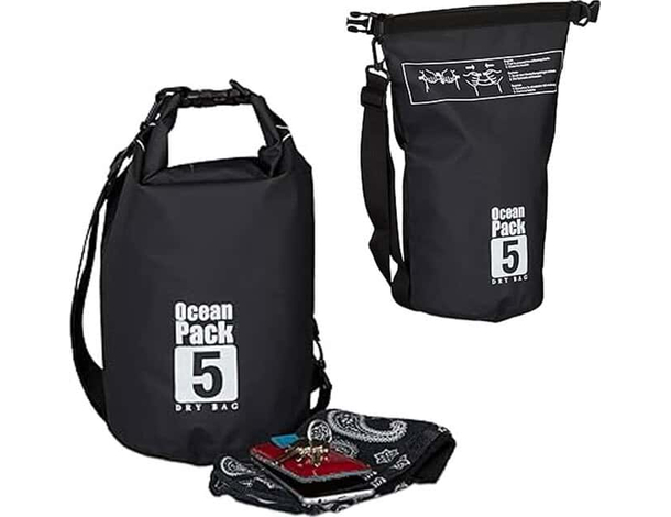 Borsa Zaino Impermeabile tracolla Dry Bag Mare Sacca Waterproof Barca...