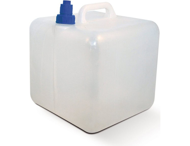 Tanica Campeggio Pieghevole 18LT Acqua Liquidi Richiudibile Con Rubinetto...