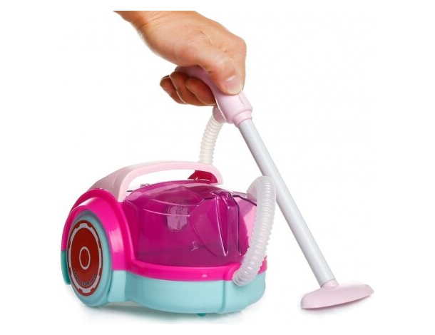 Aspirapolvere giocattolo Per Bambini Gioco pulizia Per Bambine 12x27x10 cm