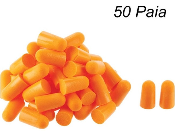 50 Paia di Tappi per orecchie in PU Anti rumore lavoro studio 38 dB Dormire