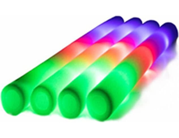 10 Bastone luminoso a LED per feste accessori discoteca in schiuma per...