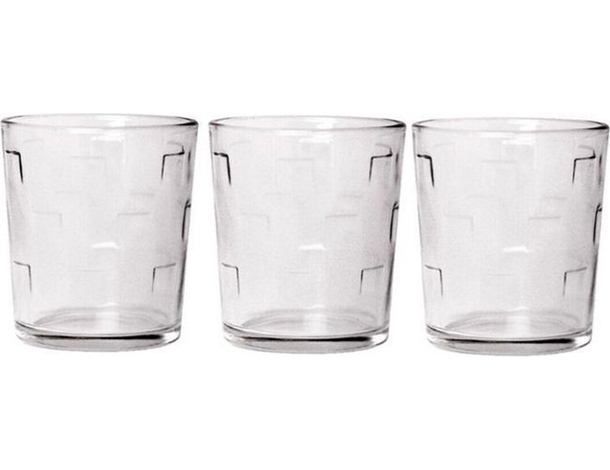 Set 12 Bicchieri in vetro acqua succo vino 29 CL casa ristorante bar pub...