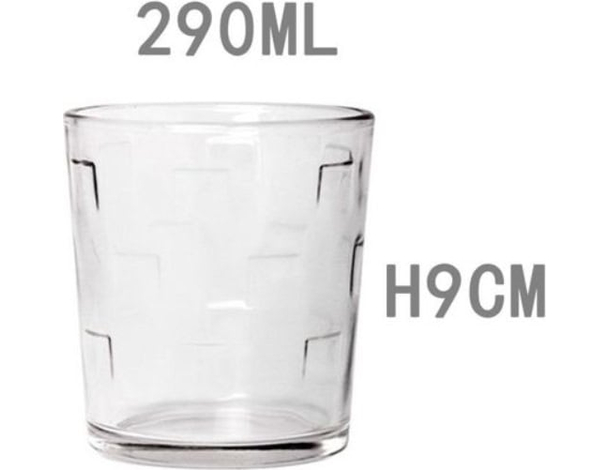 Set 12 Bicchieri in vetro acqua succo vino 29 CL casa ristorante bar pub...