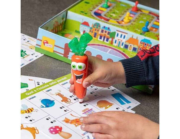 Lisciani Giochi Carotina Penna Parlante 1000 Domande bimbi 3/6 anni educativo...