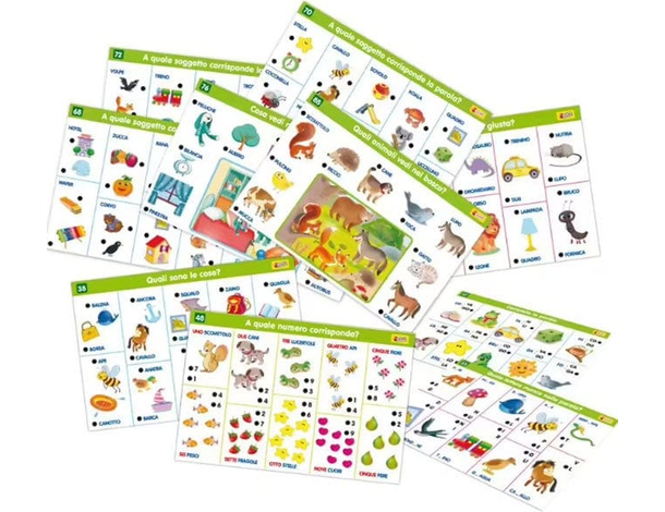 Lisciani Giochi Carotina Penna Parlante 1000 Domande bimbi 3/6 anni educativo...