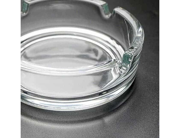 6x Posacenere In Vetro Da Esterno Casa Ufficio Camera Fumatori Ristorante Bar...