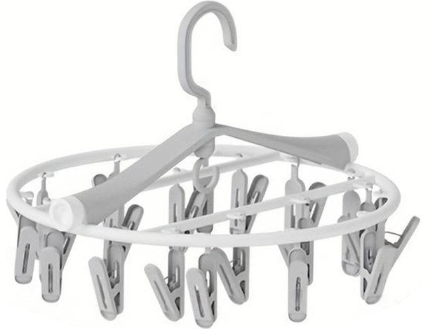 Stendi Calzini Con 20 mollette Stendino Biancheria Intima plastica salvaspazio