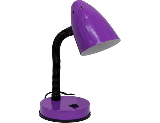 Lampada Tavolo Scrivania Inclinabile flessibile in metallo Luce E27 Moderna...