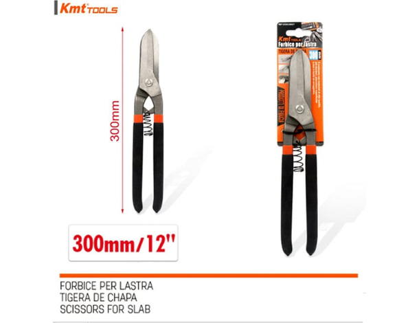 Cesoie per Lamiera Forbici da Lattoniere Professionale Taglio dritto 300 mm...