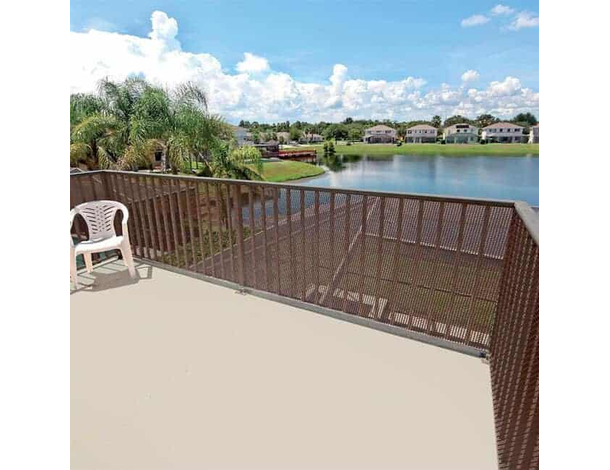 Rete in Plastica balcone recinzione ringhiera cancello protezione privacy...