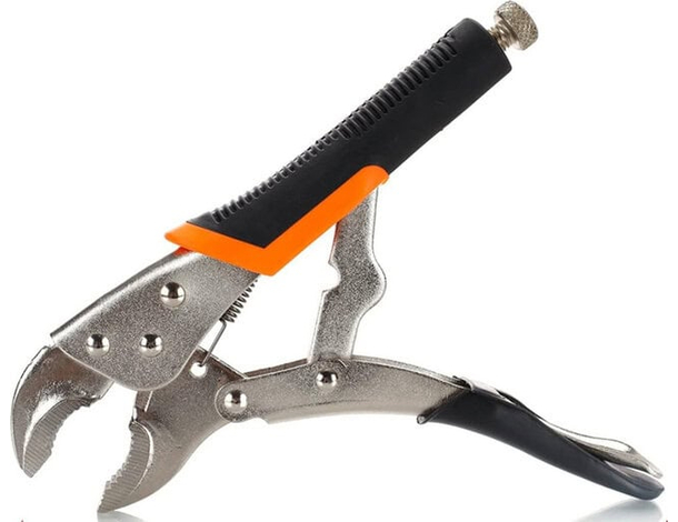 Pinza autobloccante grip 10" apertura regolabile con leva di sgancio a scatto