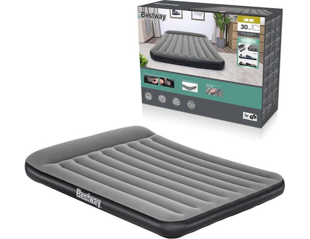 Materasso Gonfiabile 203x152x30 Cm letto con pompa elettrica integrata Bestway