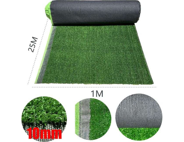 Prato sintetico 10mm Finta erba sintetica esterno giardino tappeto rotolo...