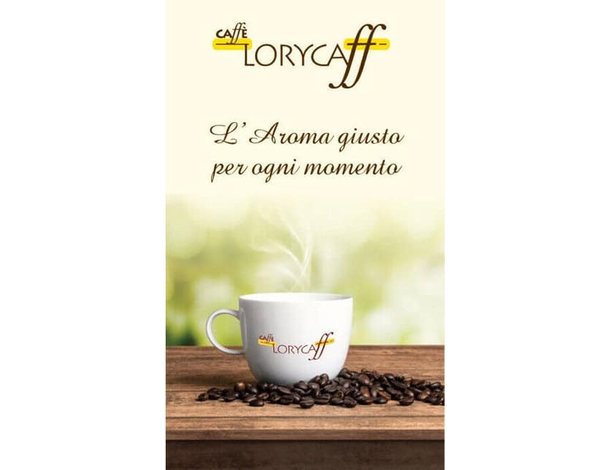 50 cialde filtro carta ESE 44mm Orzo Lorycaff 50x7 gr Tonico e Rinfrescante...