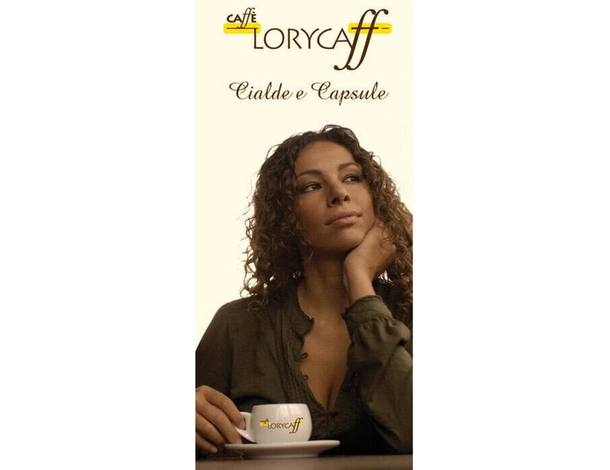 50 cialde filtro carta ESE 44mm Orzo Lorycaff 50x7 gr Tonico e Rinfrescante...