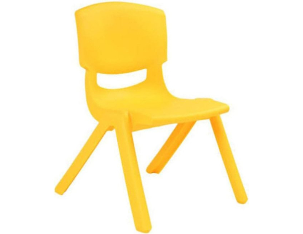Sedia Colorata per Bambini in Plastica 2 PEZZI Impilabile 36x33x48cm 60Kg...