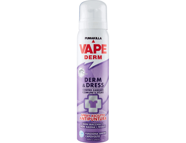 Vape Persona Derm & Dress Classic Spray Antipuntura 100ml pelle e vestiti