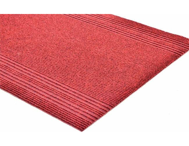 Moquette Passatoia in polipropilene 67cm x 25m spess. 8mm per eventi rossa 7