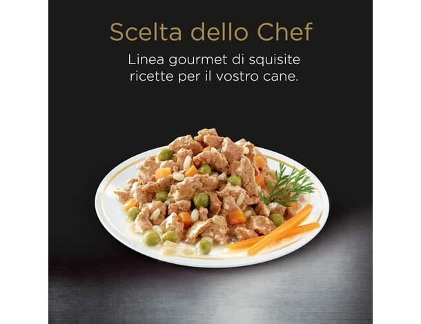 Cesar Selezioni dell'Orto Cibo per Cani con Pollo Carote - 14 Vaschette da...