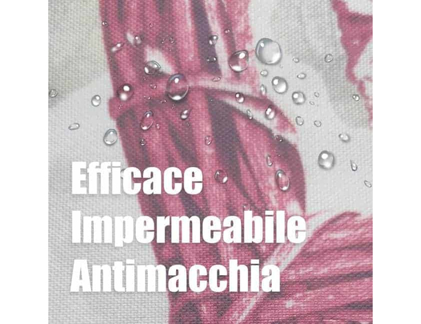 Tovaglia Antimacchia in Poliestere Impermeabile cuori stampata +...