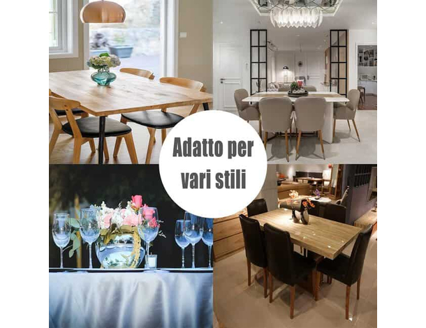 Tovaglia Antimacchia in Poliestere Impermeabile cuori stampata +...