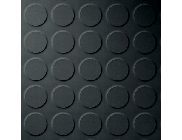 Tappeto gomma antiscivolo copri pavimento bollo bullonato 1,2x10 m No pvc 2