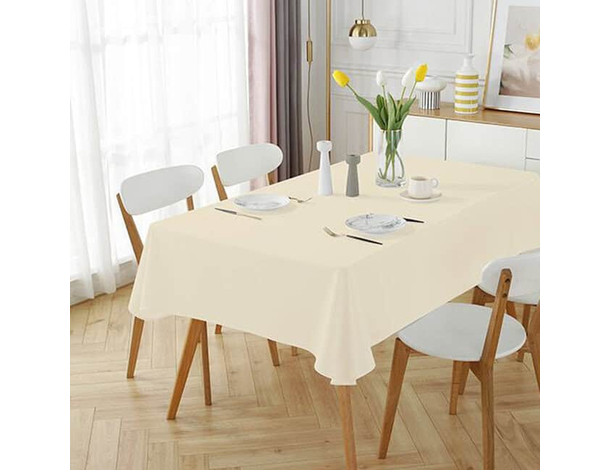 Tovaglia Antimacchia in Poliestere Impermeabile Beige da cucina +...