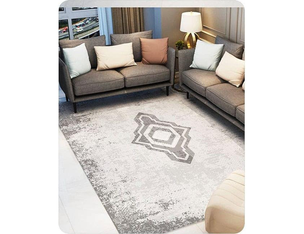 Tappeto A Pelo Corto Moderno per Camera Soggiorno Salotto Ornamento Varie...